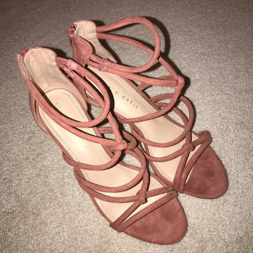 Kelly and Katie Blush Pink Heels
